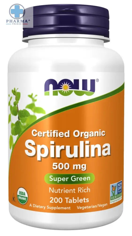 Spirulina 200 tabs – NOW Foods