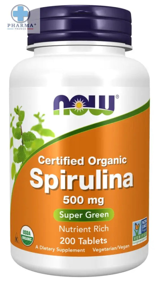 Spirulina 200 tabs – NOW Foods