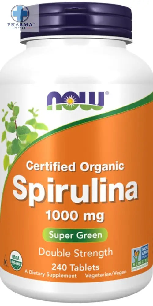 Spirulina 240 tabs – NOW Foods