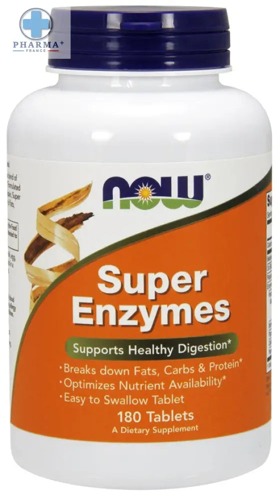 Super Enzymes 180 tabs – NOW Foods