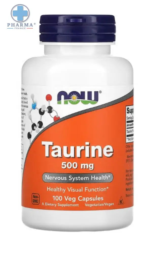 Taurine 100 caps – NOW Foods