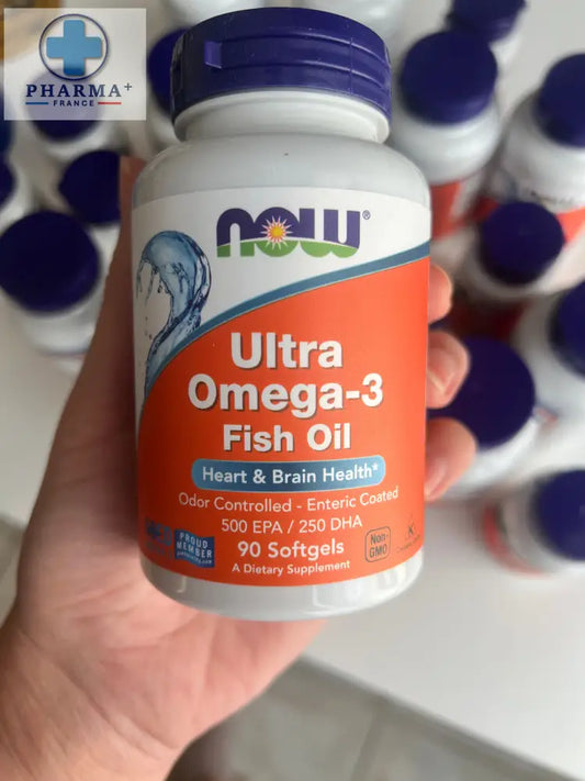 Ultra Omega-3 – NOW Foods (90 capsules molles)