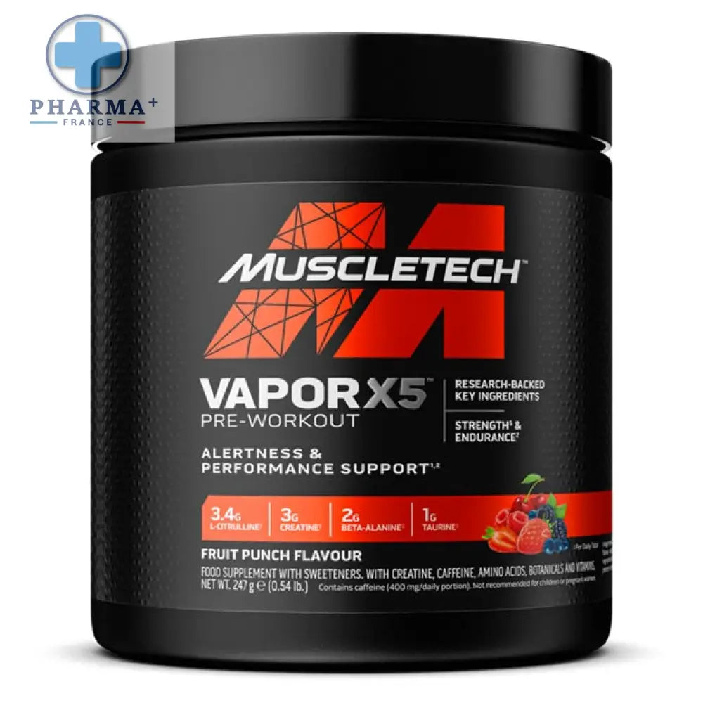 Vapor X5 Pre-Workout 247g – MuscleTech